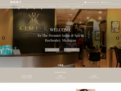 kimiksalon.com snapshot