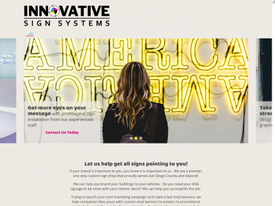 innovativesignsystems.com snapshot