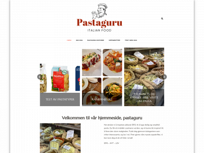 pastaguru.no snapshot