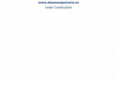 alsammaquinaria.es snapshot