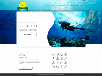 scuba-tech.co.uk snapshot