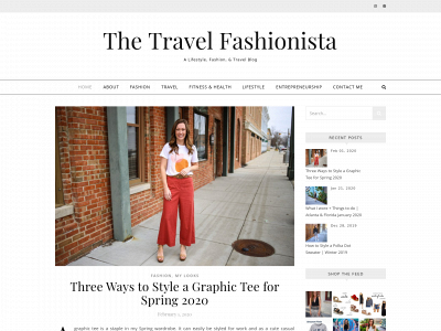 thetravelfashionista.com snapshot