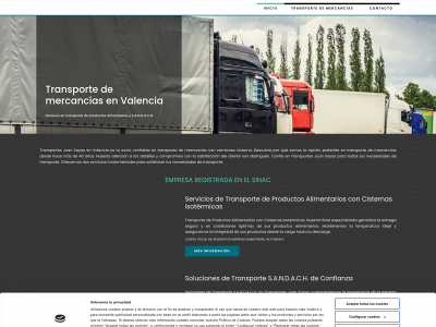 transportesjuansayas.net snapshot