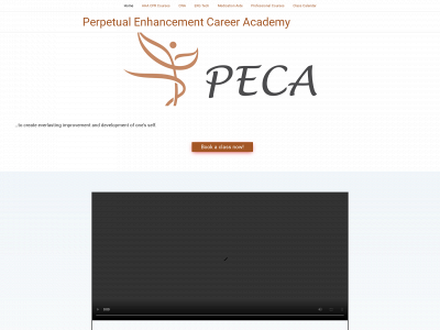 pecaedu.com snapshot