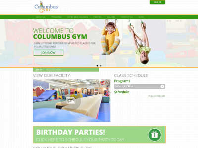 columbusgymnyc.com snapshot
