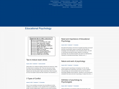 psychologyeducational.com snapshot