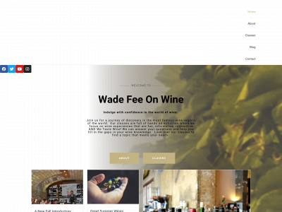 wadefeeonwine.com snapshot