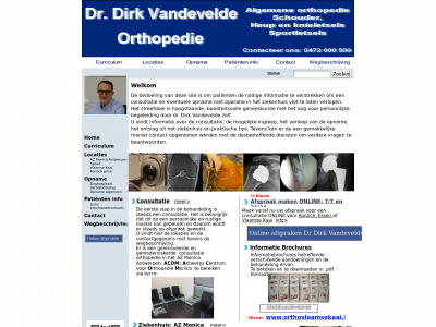 drvandevelde.be snapshot