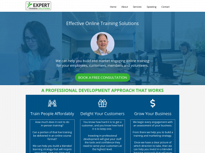 experttrainingsolutions.com snapshot