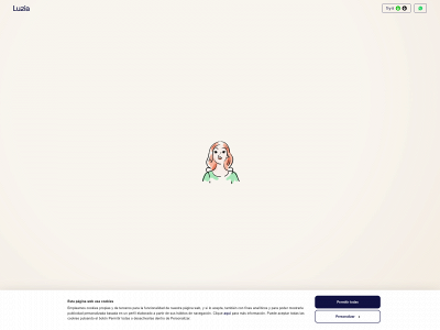 getluzia.es snapshot
