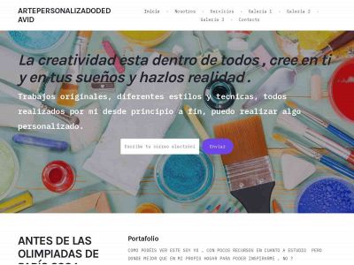 artepersonalizadodedavid.com snapshot