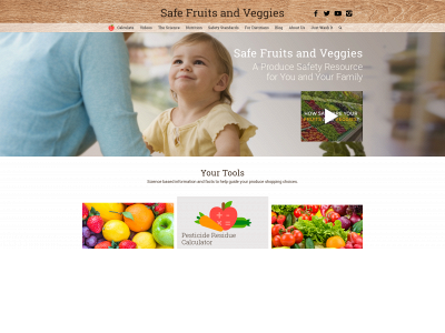 safefruitsandveggies.com snapshot