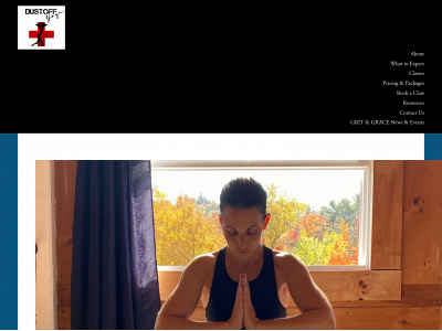 dustoffyoga.com snapshot