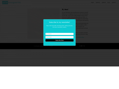 juliawritesforyou.com snapshot