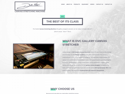canvasstrechingmachines.com snapshot