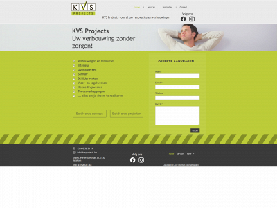 kvsprojects.be snapshot