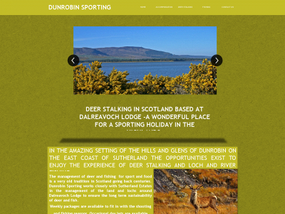 dunrobinsporting.co.uk snapshot