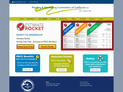 calpainters.org snapshot