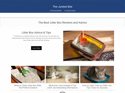 thejunkeebee.com snapshot
