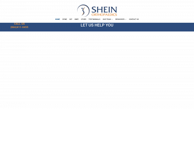 sheinortho.com snapshot