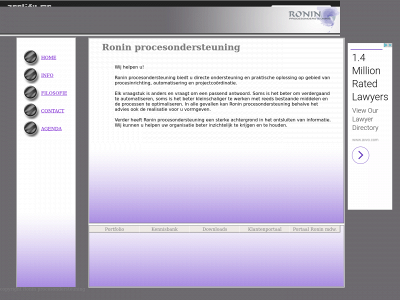 roninproces.nl snapshot