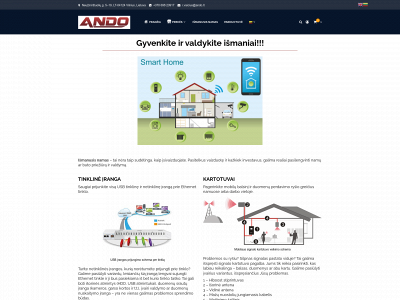 ando.lt snapshot