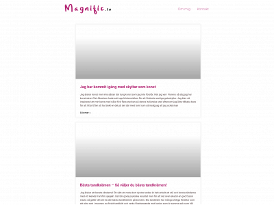 magnific.se snapshot
