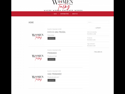 womentalks.org snapshot