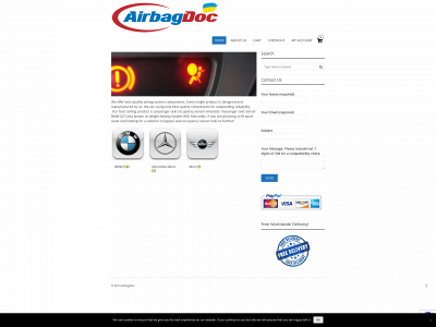 airbagdoc.com snapshot