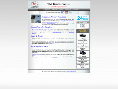 smtravelcar.com snapshot