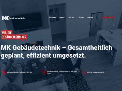 mk-gebaeudetechnik.ch snapshot