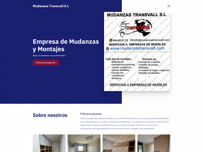 mudanzastransvall.com snapshot