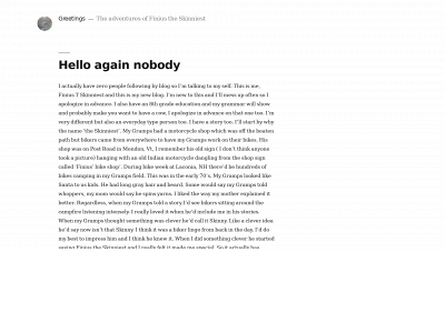 finiustheskinniest.com snapshot