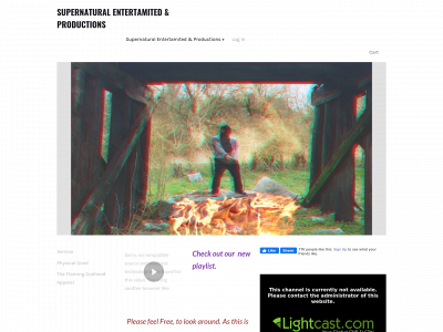 www.supernaturalentertamitedproductions.org snapshot