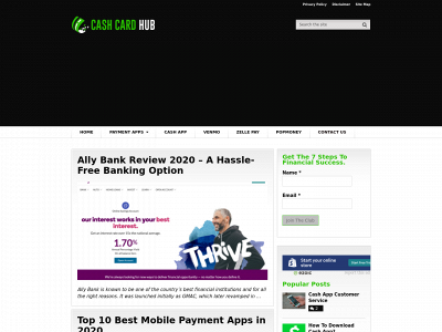 cashcardhub.com snapshot
