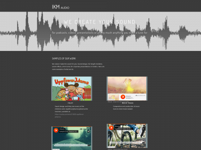 ikmaudio.com snapshot