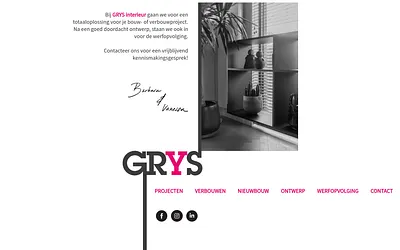 grysinterieur.be snapshot
