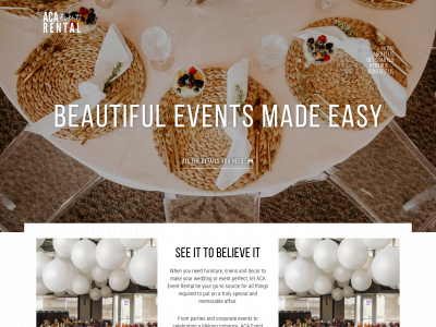 acaeventrental.com snapshot