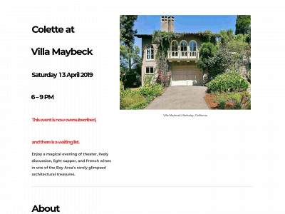 colette-at-villa-maybeck.weebly.com snapshot