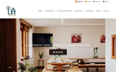 lagranjacasarural.es snapshot