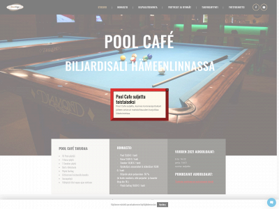 poolcafe.fi snapshot