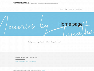 memoriesbyt.com snapshot