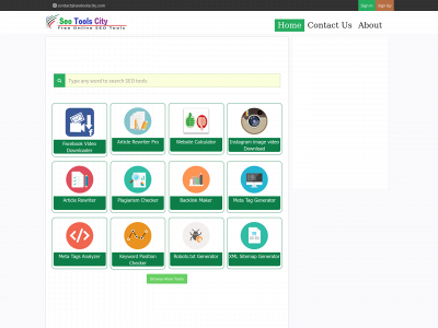 www.seotoolscity.com snapshot