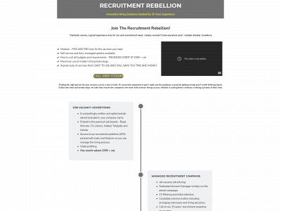 recruitmentrebellion.com snapshot