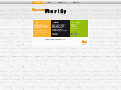 rakennusmuuri.fi snapshot