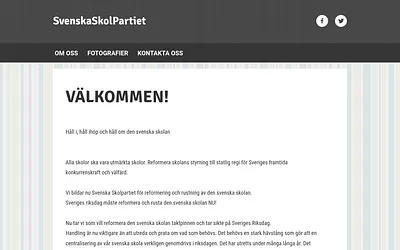 svenskaskolpartiet.se snapshot