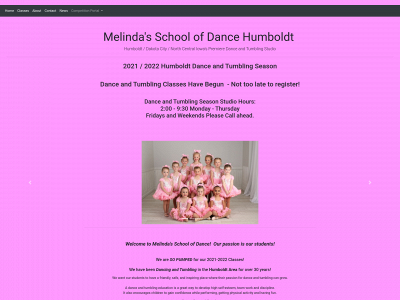 melindasdancetumbling.com snapshot