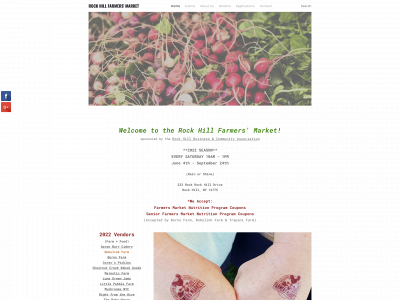 www.rockhillfarmersmarket.org snapshot