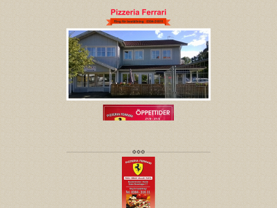 pizzeriaferrari.com snapshot