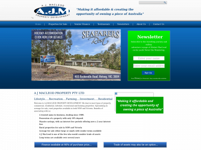 ajmacleod.com snapshot